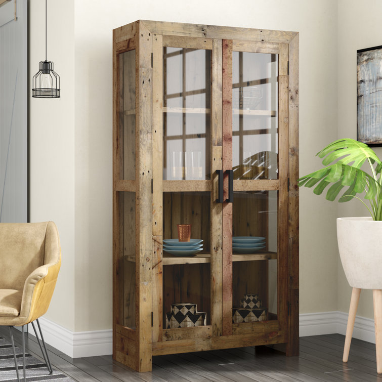 Mistana™ Abbey 39'' Wide Curio & Reviews Wayfair